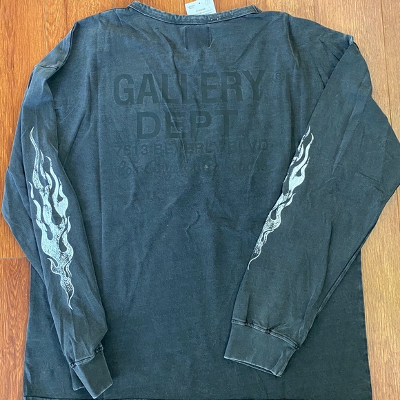Gallery Dept Flames Logo Longsleeve S - Picture 4 of 6